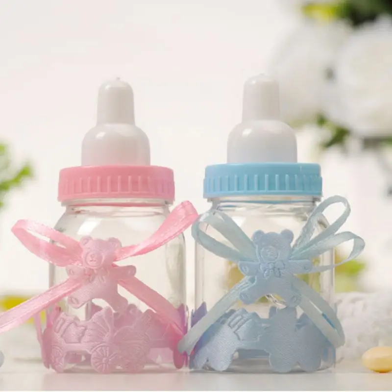 24 шт. украшения для мальчиков и девочек, бутылки для крещения на Хэллоуин, коробки для конфет, подарки для рождественской вечеринки, пластиковая коробка
