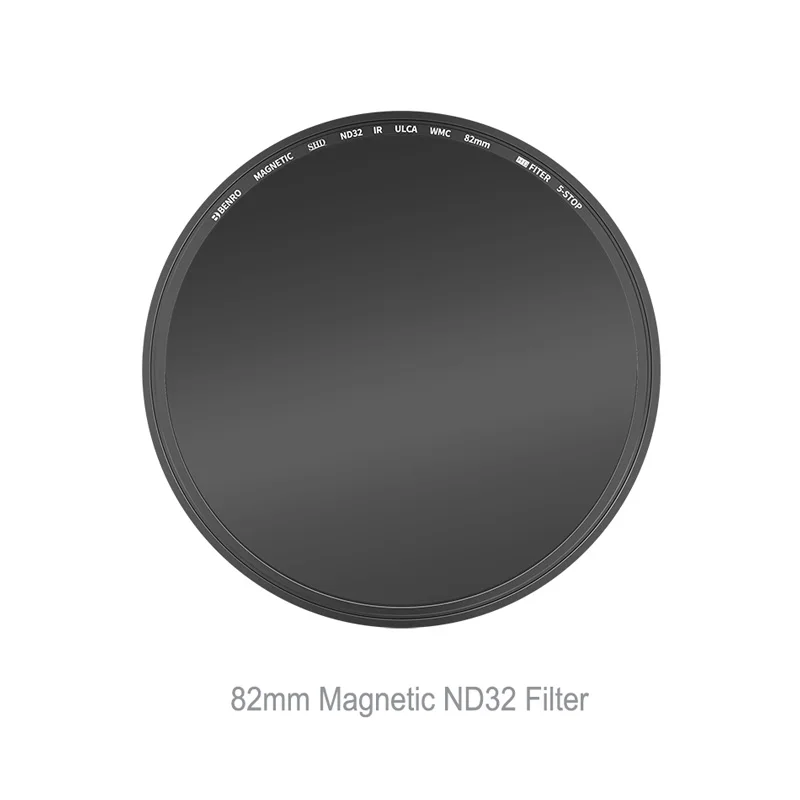 

Benro 82mm Magnetic Circular ND32 Neutral Density 1.5 Filter With Magnetic Adapter Ring