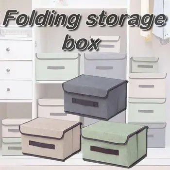 

1PC Non-woven Storage Box Quilt Foldable Sstorage Bag Dust-proof and Moisture-proof Wardrobe Clothes Storage Bin Hogar Organizar