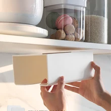 Бытовая кухонная Туалетная пластиковая, для салфеток ящик из твердой древесины лоток для салфеток простая Мода