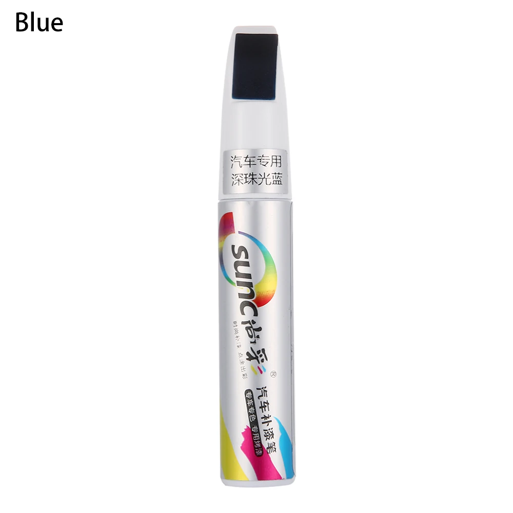 1PC Colorful Car Paint Repair Pen Vehicle Waterproof Clear Scratch Remover Painting Pens Automobiles Paint Maintenance Tools - Цвет: Blue