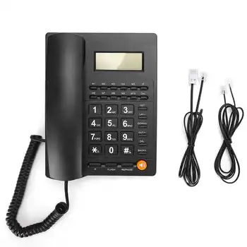 

Office Desk Telephone Landline Office Telephone with Landline Telephone call time record with DTMF/FSK dual caller ID