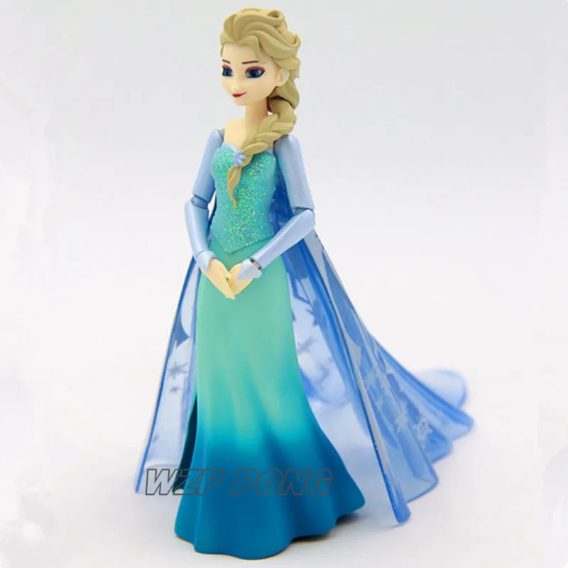 Skup 14cm mrożone Anna Elsa księżniczka Olaf figurka lalki zabawki pcv ruchome wspólne figurka model kolekcjonerski zabawka na prezent urodzinowy