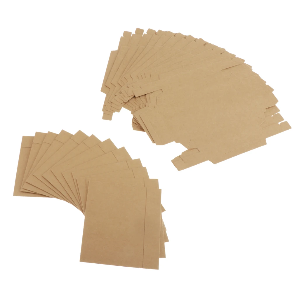 12 Pack Ring Necklace Cardboard Jewellery Boxes Origami Box Small Gift Box DIY