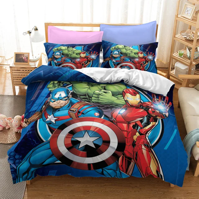 Marvel Avengers Bedding Set - Iron Man Twin Size