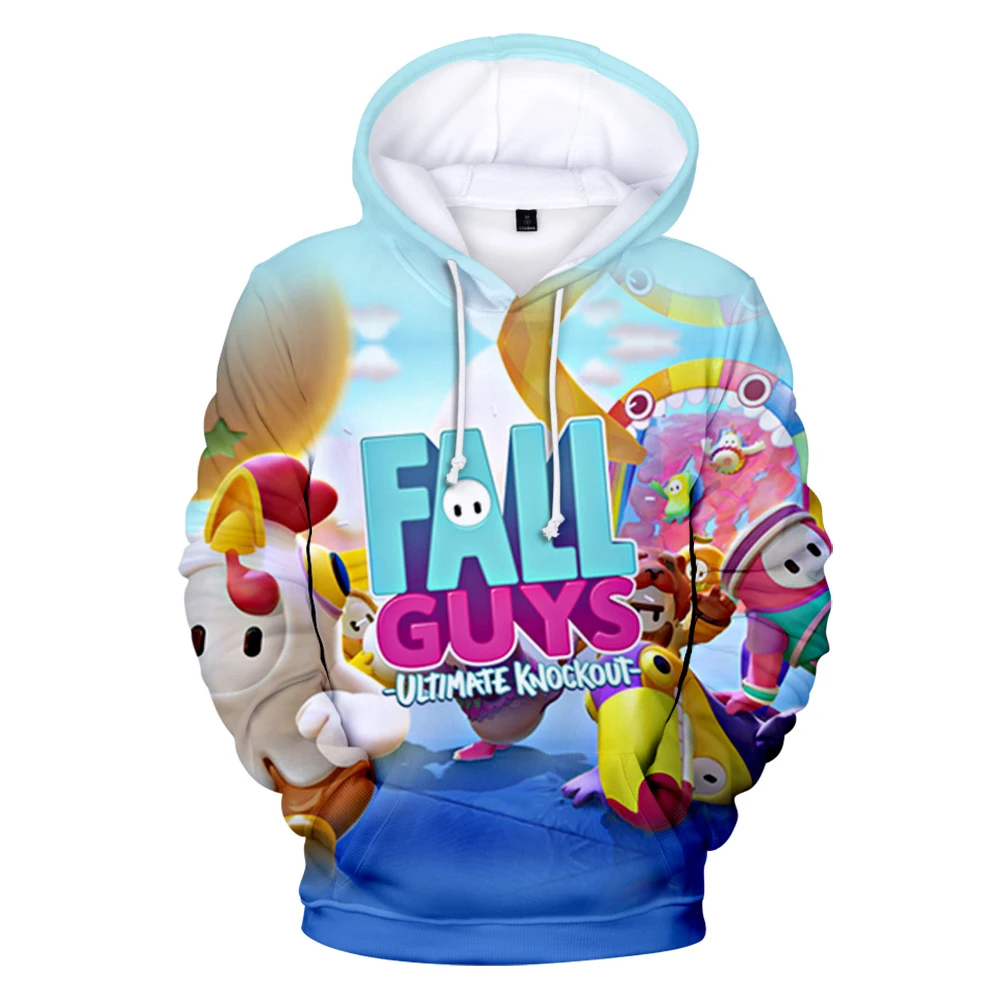 2020 New Game Fall Guys: Ultimate Knockout Kawaii 3D Print Hooded Sweatshirt Men/Women Casual Hoodies Clothes 2020 New Game Fall Guys: Ultimate Knockout Kawaii 3D Print Hooded Sweatshirt Men/Women Casual Hoodies Clothes