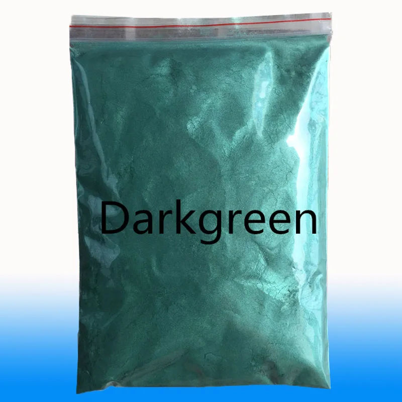 Darkgreen перламутровый пигментный краситель, керамический порошковый краситель, покрытие автомобильных покрытий, художественная окраска для кожи, 50 г в упаковке