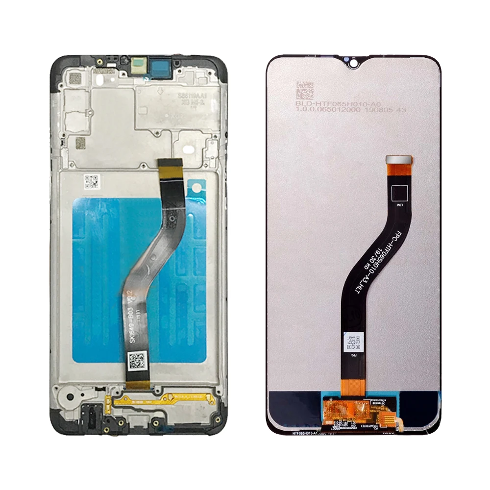 6," экран для samsung Galaxy A20s ЖК сенсорный экран дигитайзер в сборе для samsung A20s дисплей с рамкой Замена SM-A207