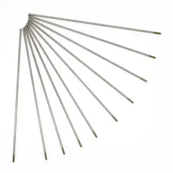 

10 Piece WP 1/16"x6" Pure Tungsten Electrode Head Tungsten Needle Green