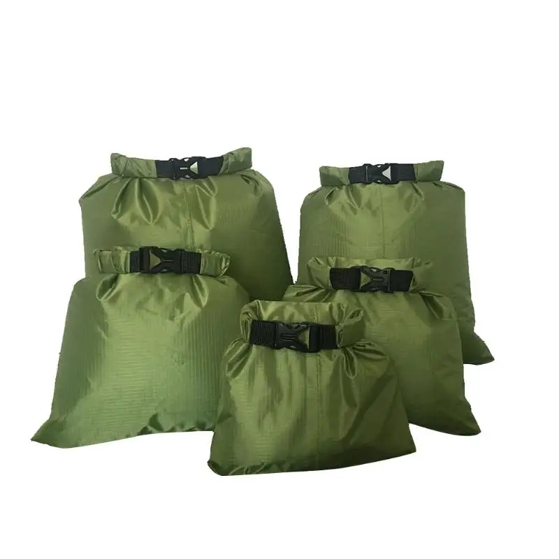 Army Green 5x открытый водонепроницаемая сумка, для плавания треккинг лодочный хранения чехол с ремешком для наружного Кемпинг походы гребли - Цвет: Army Green