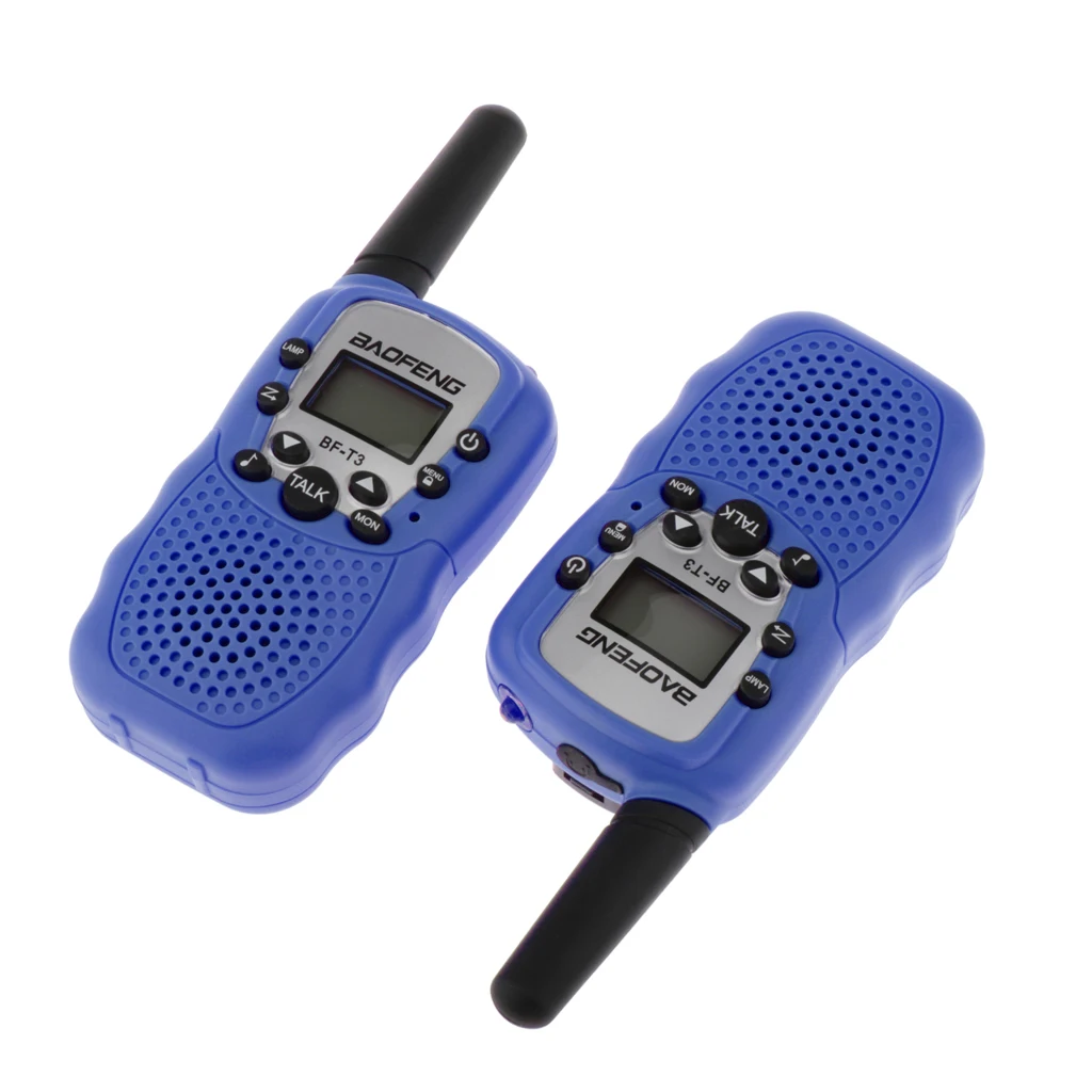 2pcs BaoFeng BF-T3 Kids Walkie Talkie 22 Channels for Children Gift EU UHF Walkie Talkie Walkie BF-T3 FRS Two Way Radio T3
