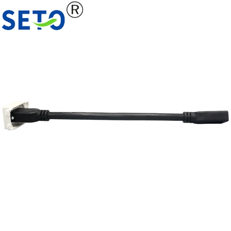 SeTo 128 Тип HDMI модуль с расширенным линейным разъемом Keystone для настенной плиты Разъем