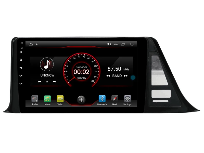 Discount Built in 4G Lte car Intelligent navigation tape recorder 9.0 android car gps radio multimedia player for toyota CHR 5