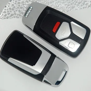 

DAKATU 3+1 4 Button Replacement Smart Remote key shell Fob case For AUDI TT A4 A5 S4 S5 Q7 SQ7 Remote Car Shell case HU66 BLADE