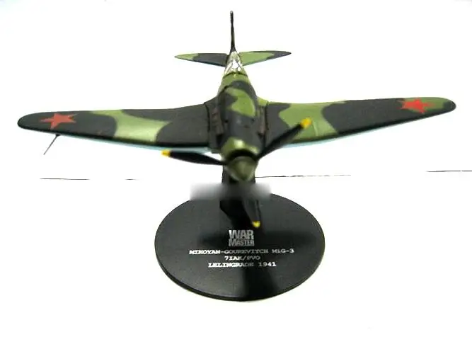Второй мировой войны русский MIG-3 1/72 литье под давлением модель самолета WARMASTER