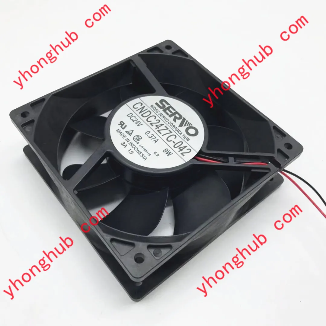 

Сервопривод CNDC24Z7C-042 DC 24V 0.37A 9W 2-проводной 120x120x38 мм вентилятор охлаждения сервера