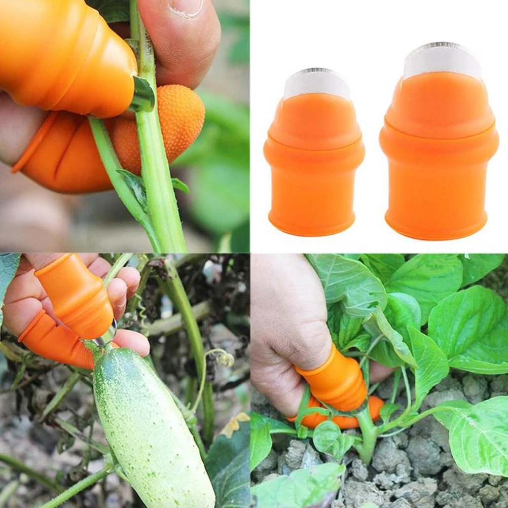 

Gardening Tools Pruning Shears Garden Picking Plant Picking Device Thumb Cutter Separator Finger Tool Picking Device