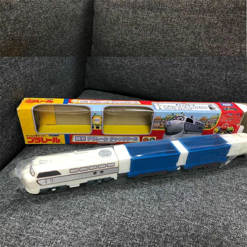 New Plarail Chuggington CS-11 Harrison Chatsworth Electric Motorized Toy Train Model Kids Toy Gift
