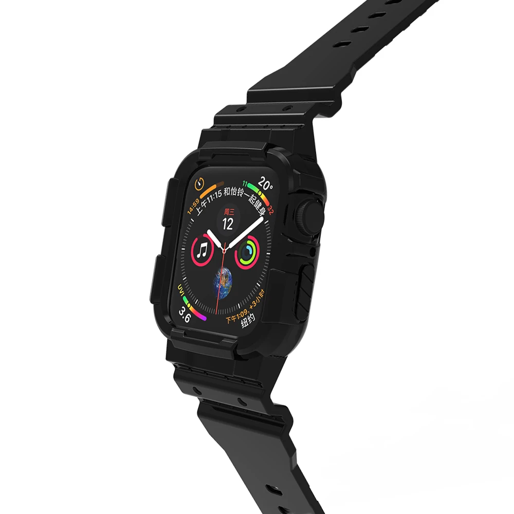 Stretchy Solo Loop Strap for Apple Watch Bracelet Series