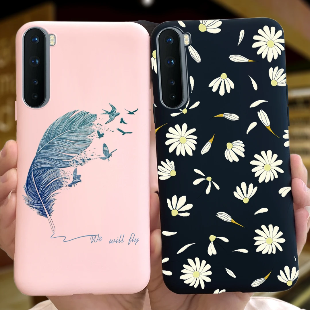 Per Oneplus Nord Custodia Oneplus 8 Nord 5G Cover Custodia Morbida In Silicone Colorato Per One Plus Nord Oneplus Z 1 + Nord Bumper Shell