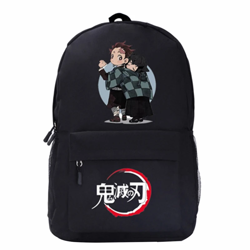 Anime Demon Slayer: Kimetsu no Yaiba Kamado Tanjirou Backpack laptop bag Women Men Travel bags