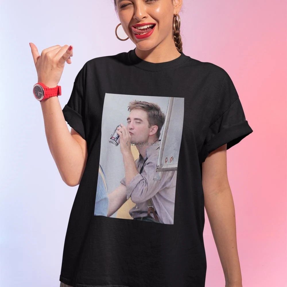 Рубашка Роберт Паттинсон Винтажная Футболка винтажный подарок на день матери