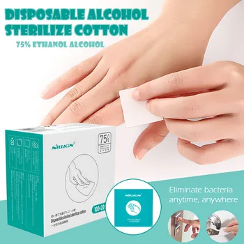 

Home Wipes Alcohol Pads Disinfected Sterilization Disposable Clean Wipes 120Pcs 120ml 6x6CM туалетная бумага G2