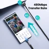45059-c1ed0d.jpg cable magnétique 3A Micro USB/type-c 540 pour recharge rapide et données