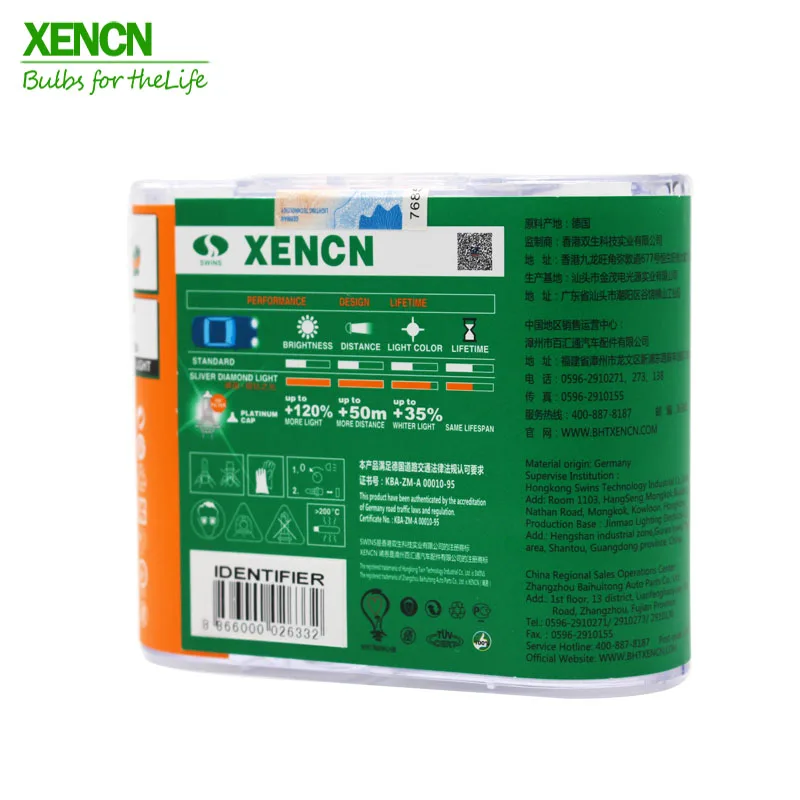 XENCN H7 12 в 100 Вт Px26D серебристый Алмазный светильник высокая мощность Осенний