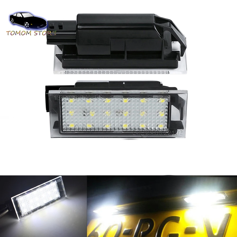 2x Renault Clio MK3 18-LED Rear Indicator Repeater Turn Signal Light Lamp Bulbs 