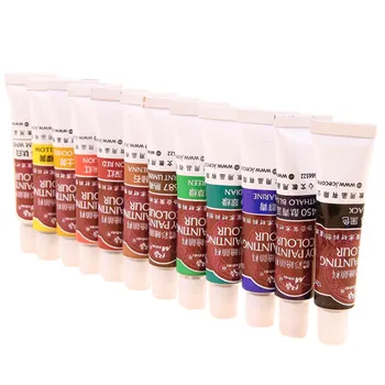 

Halloween Makeup Pigments 12 Colors Body Face Painted Pencil Stitching Structure Face Painted Crayon Body Painted Stick Bar Part