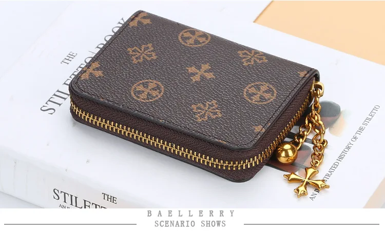 Baellerry 1 шт. визитница из искусственной кожи держатель для кредитных карт Женская молния карман карта унисекс чехол дропшиппинг