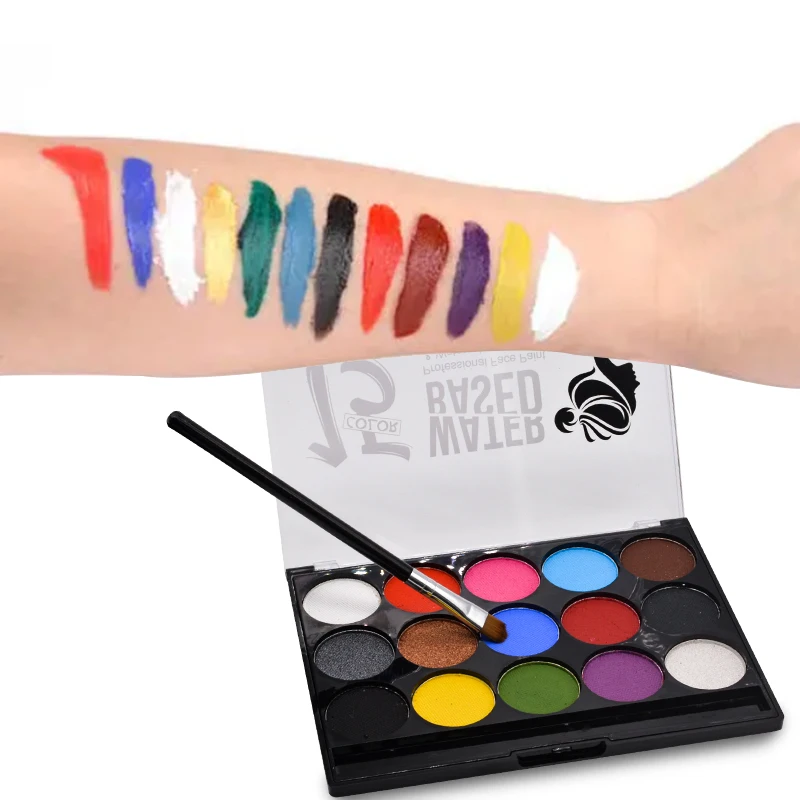 14 Colors Oil Based Face Painting Kit For Adults Festival Oil Painting Body  Painting Show Makeup