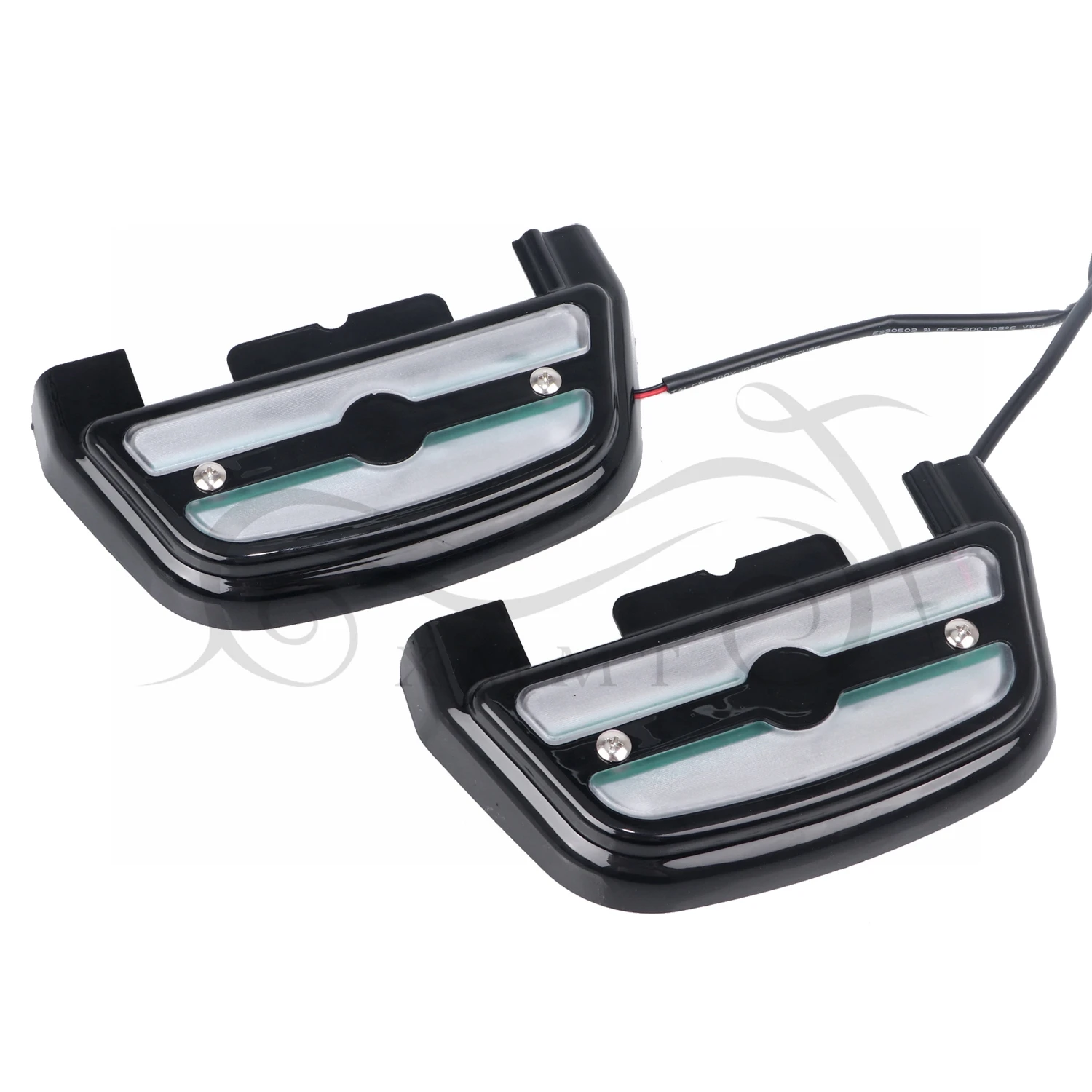 Светодиодный фонарь для мотоцикла Подножка для Харли Электра Glide FLHX FLHR FLTR Softail Touring 84-более поздняя версия