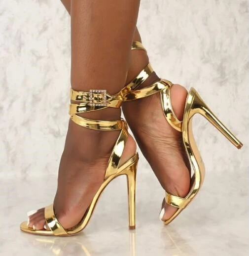 cheap gold sandals