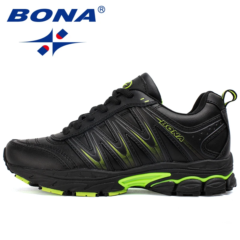 BONA/ женские модные низкие кроссовки на шнуровке; дышащие кроссовки для бега; спортивная обувь для бега; большие размеры 55-10,5