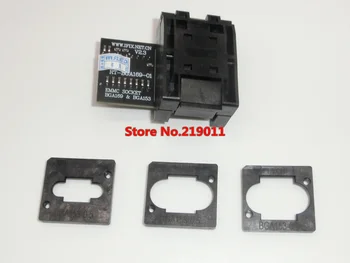 

BGA169/BGA153 adapter for RT809H SOCKET RT-BGA169-1 BGA169 EMMC ADAPTER 11.5*13mm add more 3 pcs Matrix