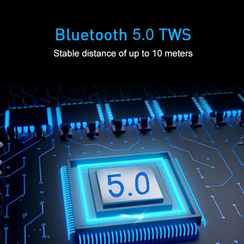 L1 TWS Bluetooth гарнитура Беспроводные наушники 3D стерео звук водонепроницаемые наушники Встроенный микрофон с зарядной док-станции+ зарядный кабель
