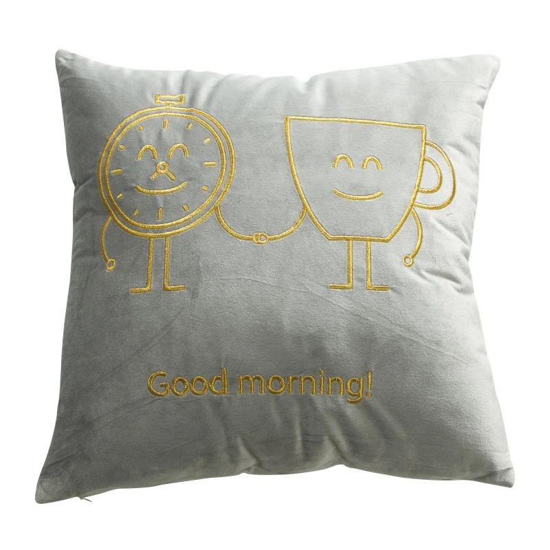 Модный ВЫШИТЫЙ ЧЕХОЛ ДЛЯ подушки 45*45, чехол для дивана, спальни, дивана, декоративные принадлежности, наволочка, разноцветный