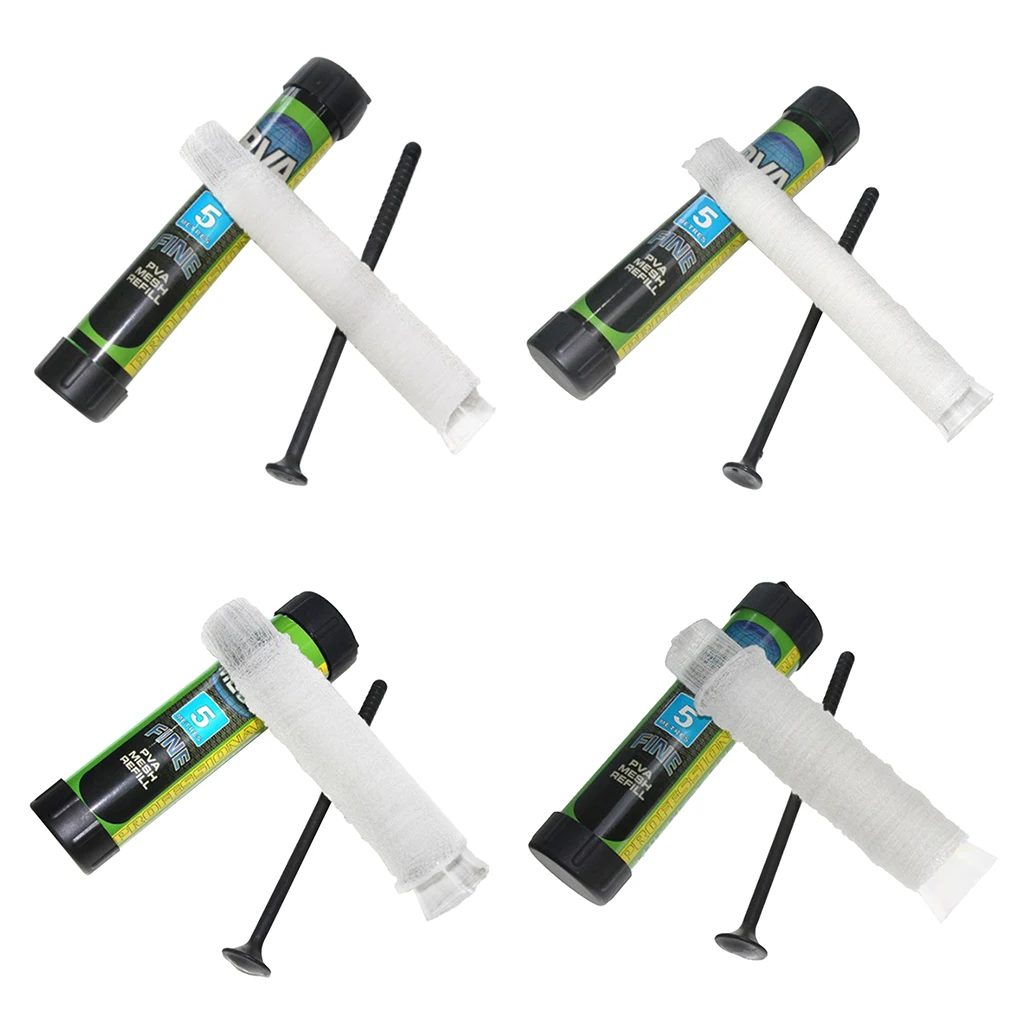 Горячая 5 м растворимые узкие рыболовные сети пополнения чулок приманки мешок