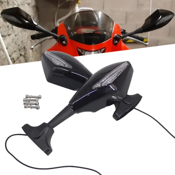 

For DUCATI 1199 Superleggera 848 EVO 1098 899 1299 Motorcycle Accessories Motorcycle Rearview Mirror with turning light