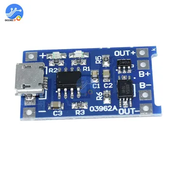 

10Pcs 5V 1A 18650 Lithium Battery Charging Board with protection Dual function Micro USB Rechargeable Li-ion lipo battery module