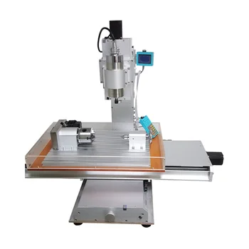 

Vertical engraving machine CNC router 6040 1.5KW with A axis B axis cnc machine
