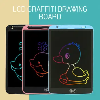 

12 inch LCD Writing Tablet Partially Erasing Drawing Board Electronic Thick Pen Highlighting Pads DIgital Tablets With Battery