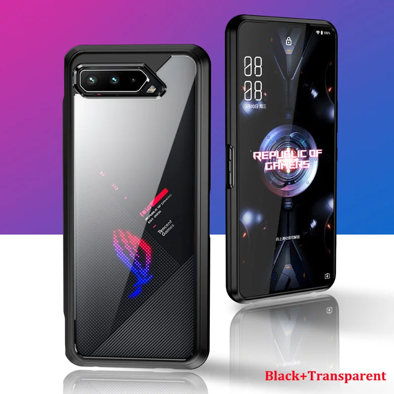 Custodia Per Asus Rog Phone 5 Phone5 Custodia Antiurto Per Rog 5 Rog5 2021 Cover Posteriore Sottile Sottile Trasparente Per Rog Phone 5 Custodia