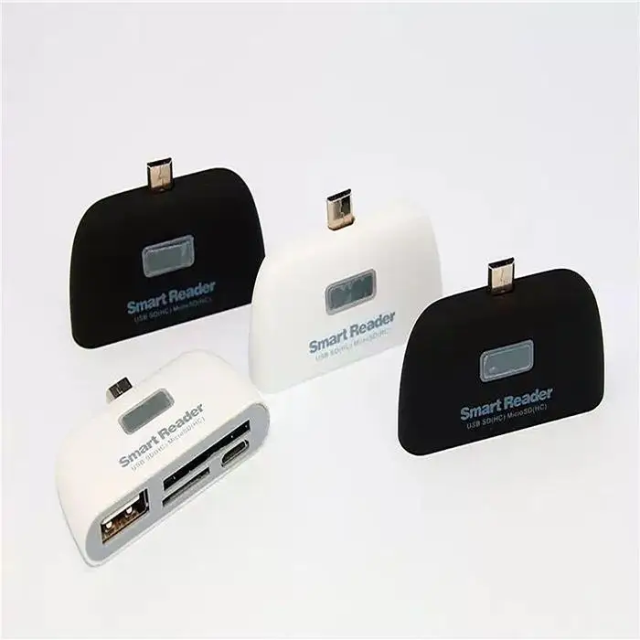 Микро-usb считыватель карт OTG/TF/SD смарт-концентратор для карт памяти Разъем для samsung для Android мобильный телефон удлинитель-переходник