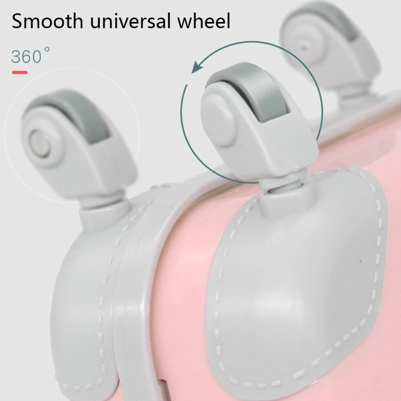 Mini Trolley False Eyelashes Packaging Box Simulation Luggage Storage Box Dolls Travel Suitcase Packing Case