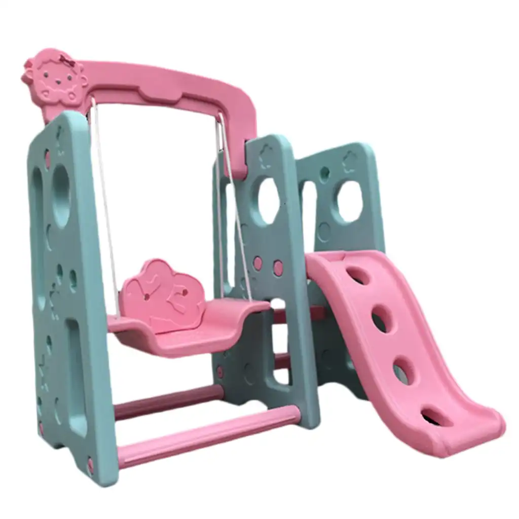 Simulation Dollhouse Swing Slide For 25cm Mellchan Baby Doll