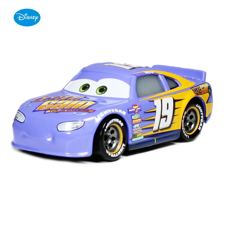 Disney-coches de Pixar Cars 3 para niños, coches de Rayo McQueen Mater Jackson Storm Ramirez, 2 vehículos fundidos, de aleación de Metal, juguetes para chico, regalo de Navidad