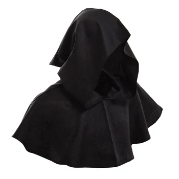 

Halloween Hat Retro Medieval Hooded Witch Hat Cosplay Party Hat Suitable For Party And Ball Makeup Halloween cosplay